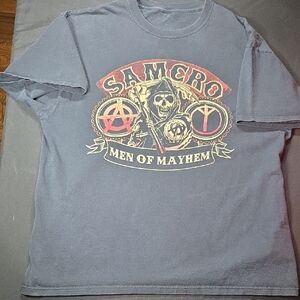 Men of Mayhem Graphic Tee - Gray
